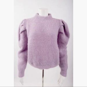 Zara Girls Puff Sleeve Sweater